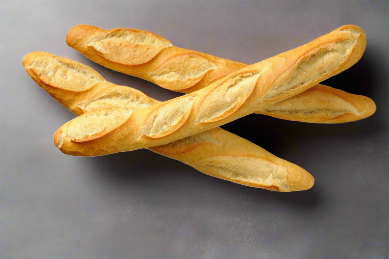 Glazed Aluminum Baguette / French Bread Pan, 4 Loaf, 5 Loaf, or 6 Loaf