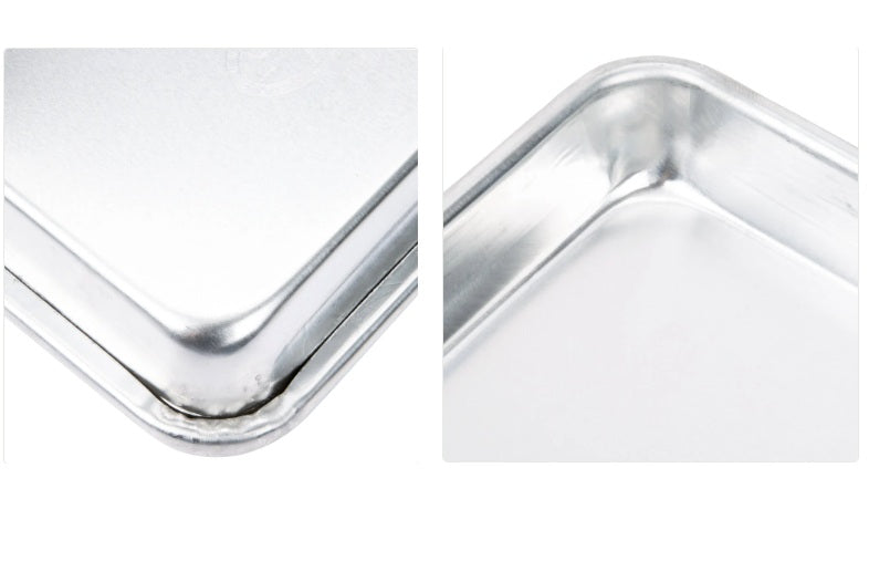 Sheet Pans, 19 Gauge Wire in Rim Aluminum Bun Pan / Sheet Cake Pans, All Sizes