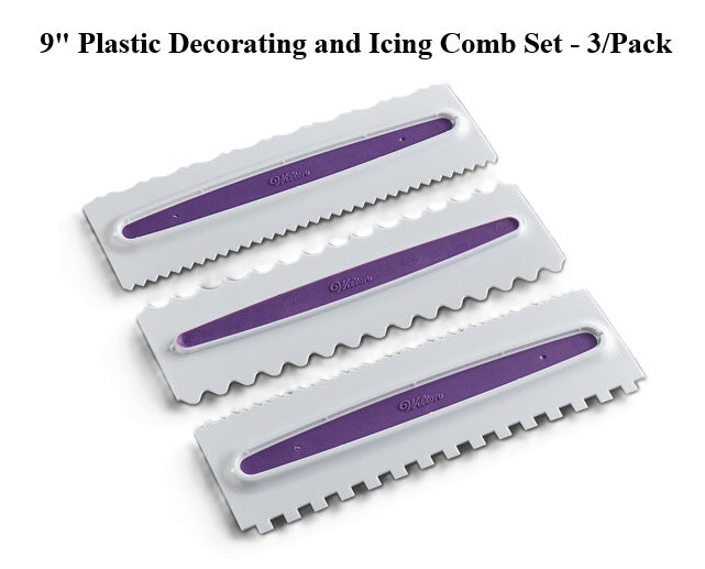 Wilton Icing Combs and Smoothers, 3 Products to Choose