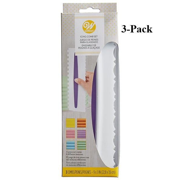 Wilton Icing Combs and Smoothers, 3 Products to Choose