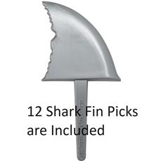 Small Shark Cupcake Kit (ideal for 24 cupcakes)