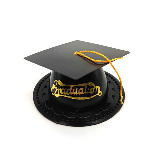 3.5" GRADUATION CAP CAKE TOPPER 24 ct *7 colors Available*