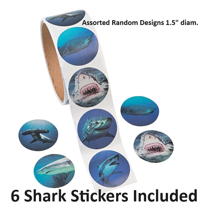 Small Shark Cake Kit (ideal for a small cake & added cupcakes)