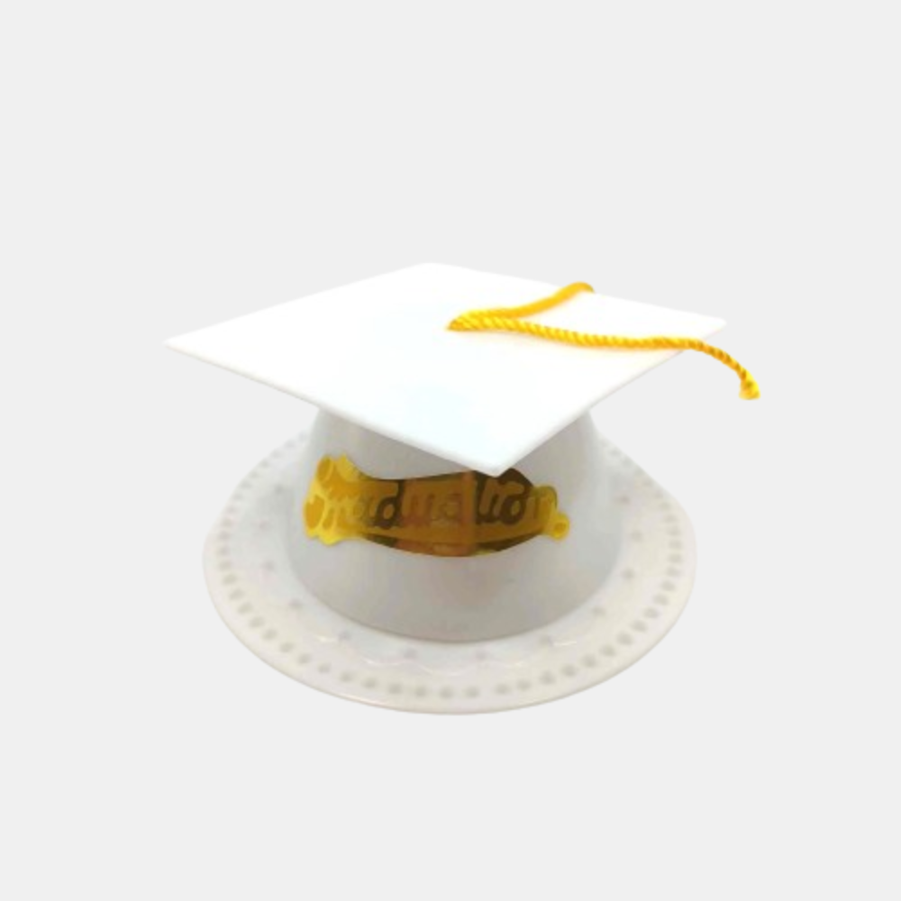 3.5" GRADUATION CAP CAKE TOPPER 24 ct *7 colors Available*