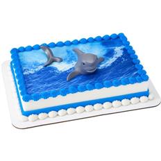 Large Shark Cake Kit (ideal for a larger cake and added cupcakes)