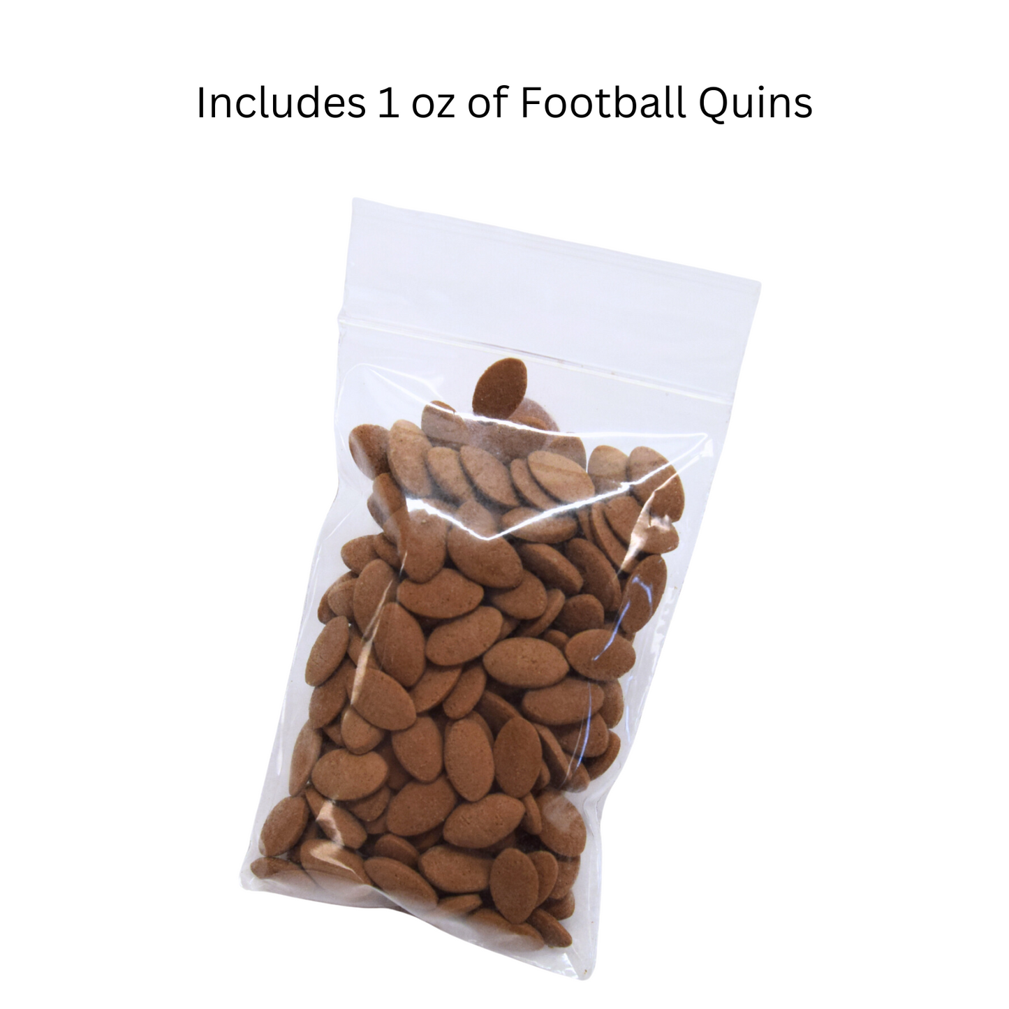 Oasis Supply Football Party Decoration Kit (Available for Pre-Order)- 32 Pieces, Includes 8 Helmets, 8 Football Rings, 8 Football Picks, 1 oz Football Quins and Two 2oz Bags of Team Color Sprinkles