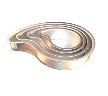 Comma Baking Pan - Aluminum - 8" X 3"