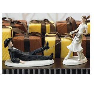 Bride Roping Her Groom- Western!  S8450-40, Size: 5" & 4",