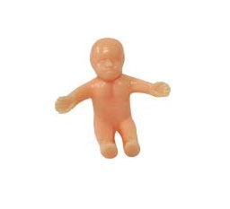 Mardi Gras King Cake Babies, 1-1/4", Choose Skin-tone and Count