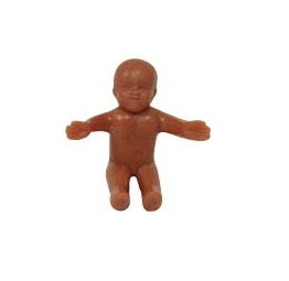 Mardi Gras King Cake Babies, 1-1/4", Choose Skin-tone and Count