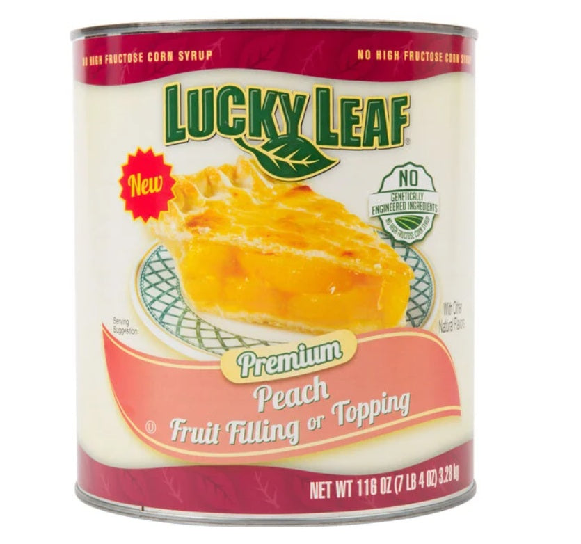 Premium Series Peach Pie Filling, Non-GMO, #10 Can, 7.25 lb.