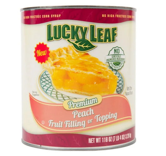 Premium Series Peach Pie Filling, Non-GMO, #10 Can, 7.25 lb.