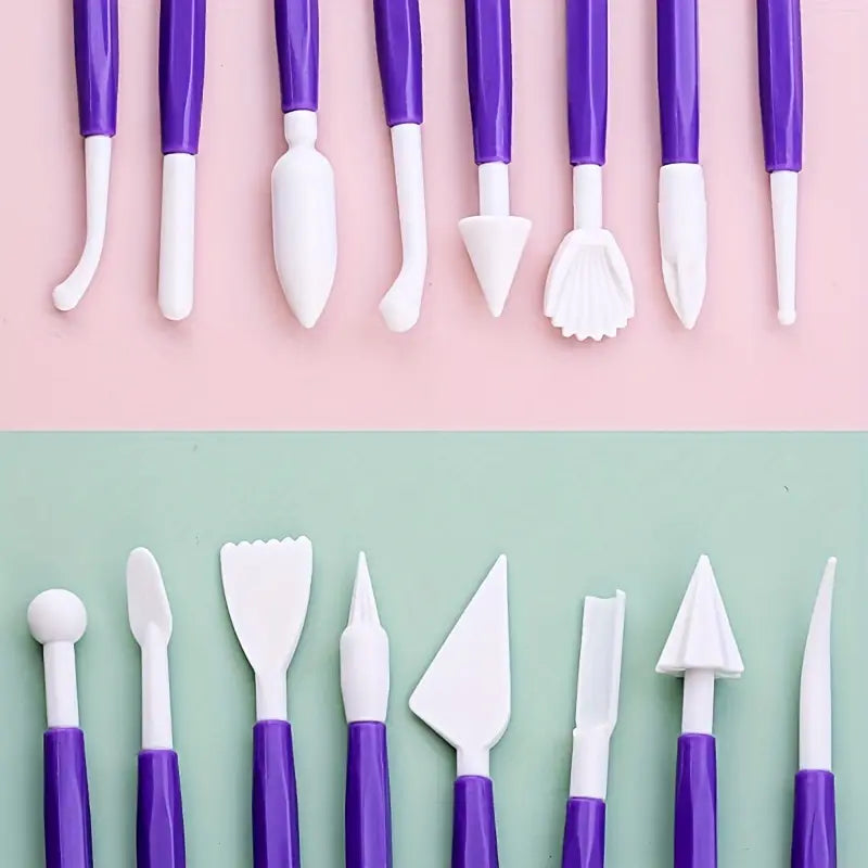 8-Piece Fondant Cake Decorating Modeling Tool Set