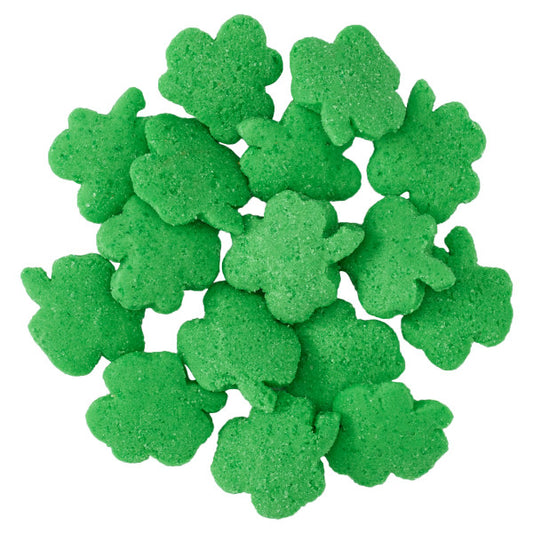Edible Mini Shamrocks Sprinkles, 8 oz, 16oz, or 3 lbs.