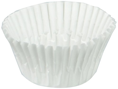White Fluted Baking Cups - Small (mini) Size 1-1/2" x 1"