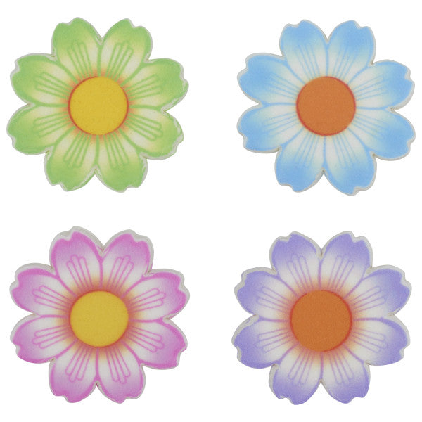 Daisies Assortment Sweet Décor® Edible Decorations 144ct