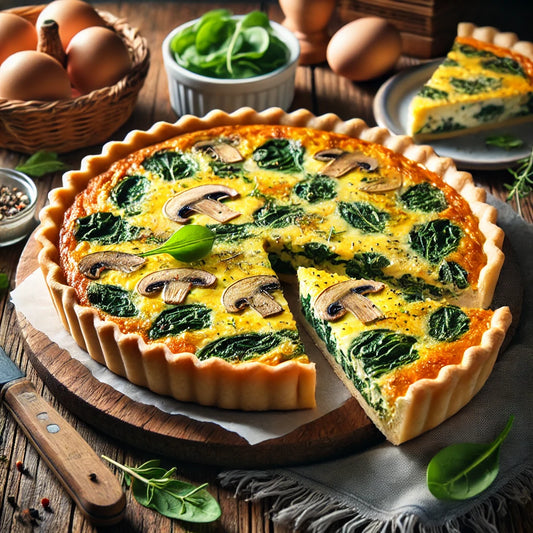 Quiche Pan with Removable Bottom- 4 5/8"