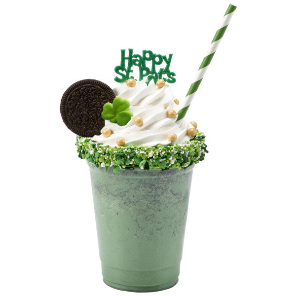 Happy St. Pat's Cupcake Picks  - 24 or 144 pcs