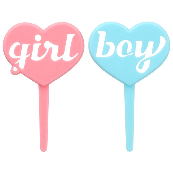 Boy or Girl DecoPics® - 24 or 72 ct