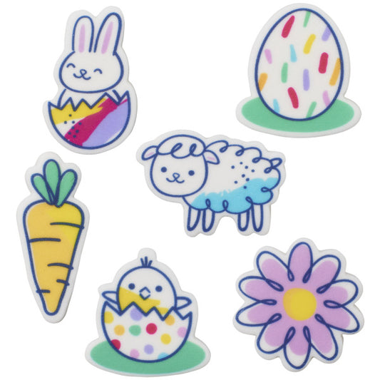 Doodle Bunny Sweet Décor® Edible Decorations 144ct