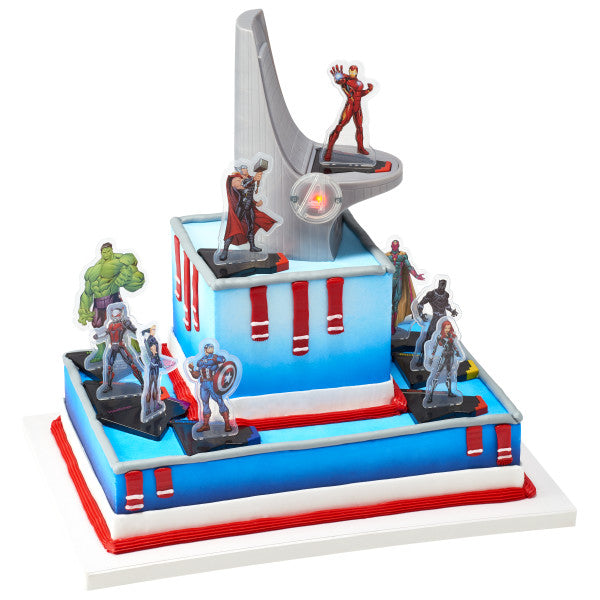 Marvel's Avengers Headquarters Signature Cake Topper