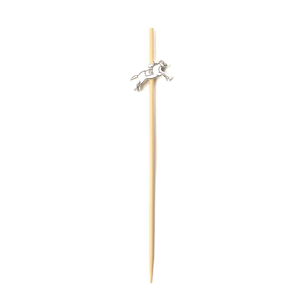 Jockey Bamboo Food / Cocktail Picks, 4 3/4" Great for Horse Racing Events- 100 or 1000 count