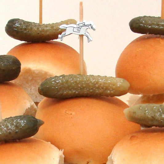 Jockey Bamboo Food / Cocktail Picks, 4 3/4" Great for Horse Racing Events- 100 or 1000 count