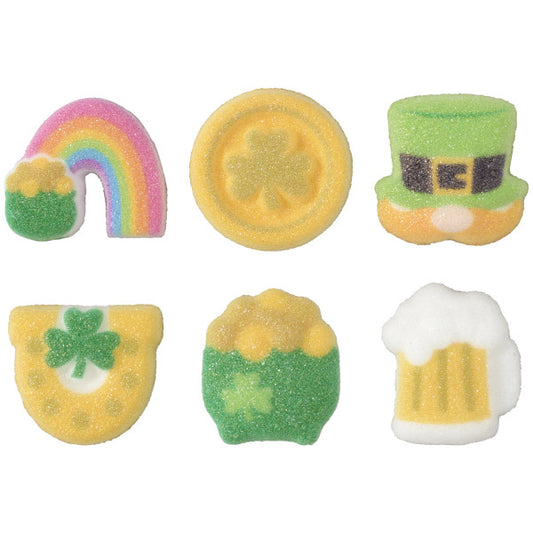 Edible, Leprechaun Luck Assortment Dec-Ons® Decorations, 192 pieces