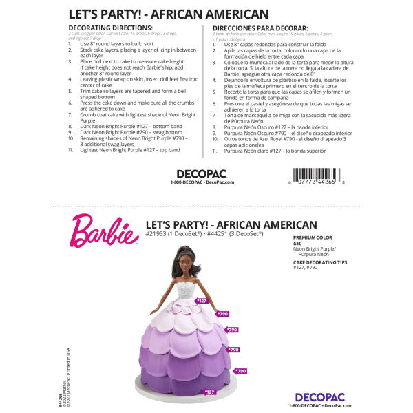 Barbie™ Let's Party - Cake Topper