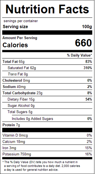 Unsweetened Coconut Flakes - 50 lb.