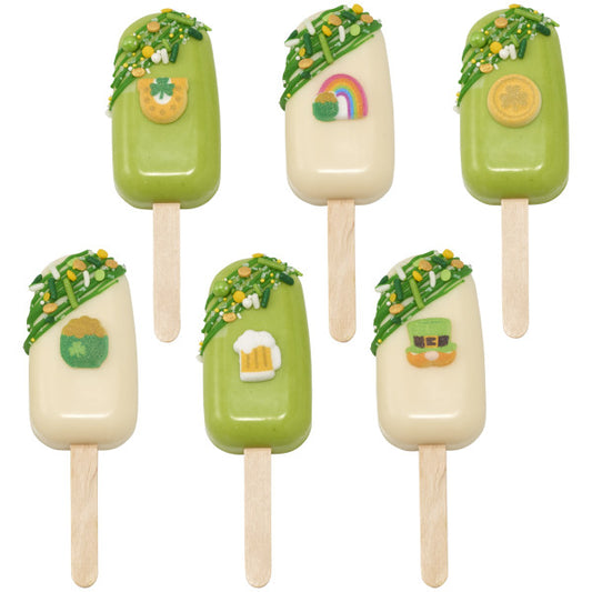 Edible, Leprechaun Luck Assortment Dec-Ons® Decorations, 192 pieces