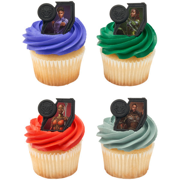 MARVEL Black Panther: Wakanda Forever Cupcake Rings 72ct