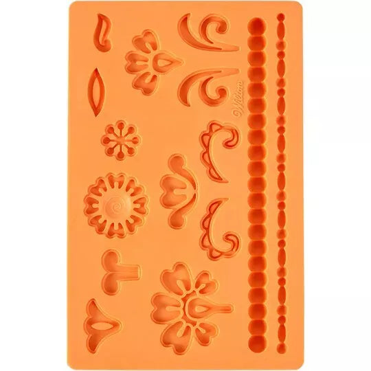 Wilton Fondant Tool, Silicone Fondant and Gum Paste Molds