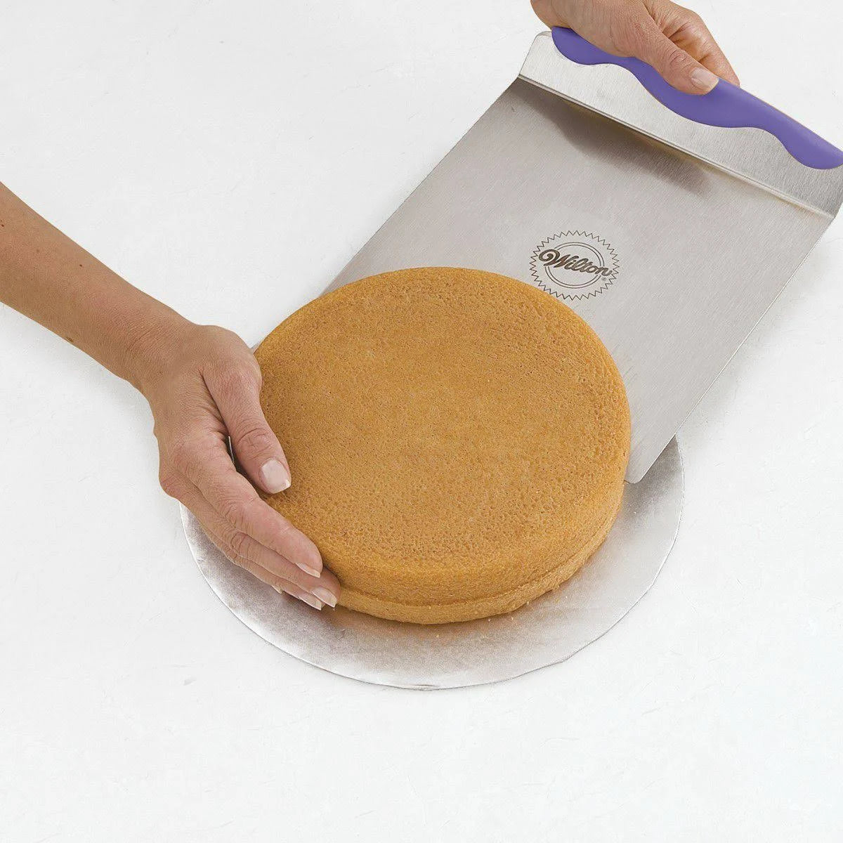Wilton Stainless Steel Cake Lifter, 8" x 9"