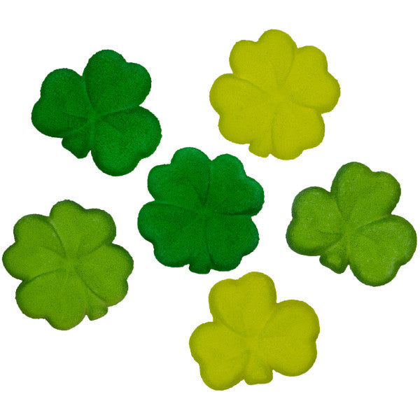 Edible, Lucky Shamrock Set, Dec-Ons® Decorations, 216 pcs