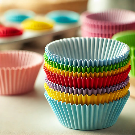 Standard Sized Baking Cups 500 Count - Choose from over 50 Colors and Patterns