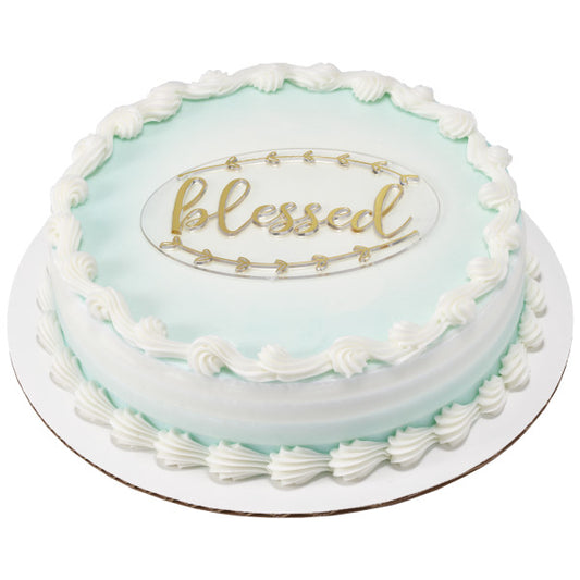 Religious Cake Toppers, Blessed Assortment Layon, 1 set or 12 sets