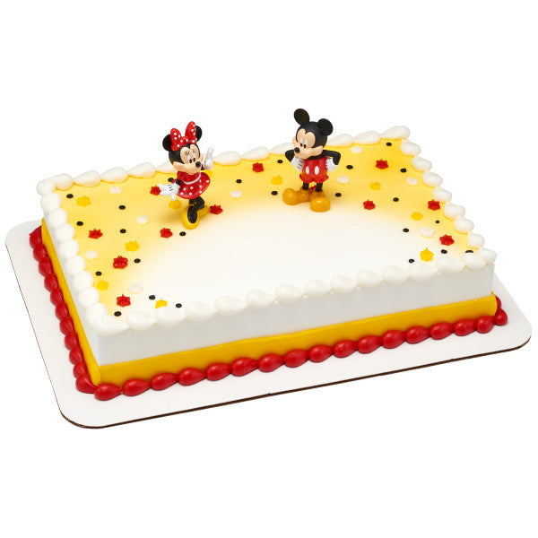 Mickey Mouse and Minnie Mouse Cake Set