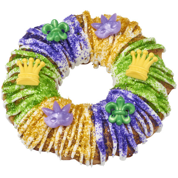 Life of the Mardi Cupcake Rings - 24 or 144 ct