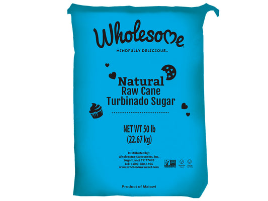 Wholesome Sweeteners Raw Natural Demerara Turbinado Sugar