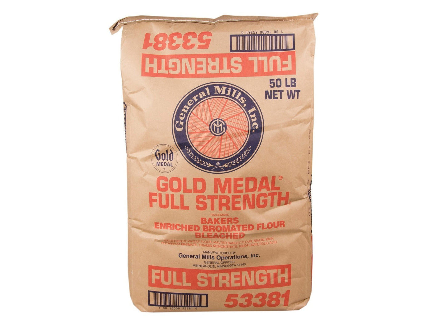 General Mills Full Strength Flour, 50 lb