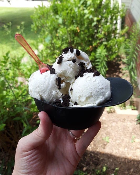 8oz. Mini Baseball Helmet Ice Cream / Snack Bowl with Spoons - 12 sets