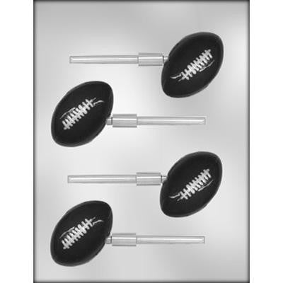 Football Sucker Chocolate Mold