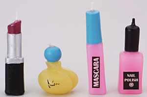 Make Up Girl Novelty Candles