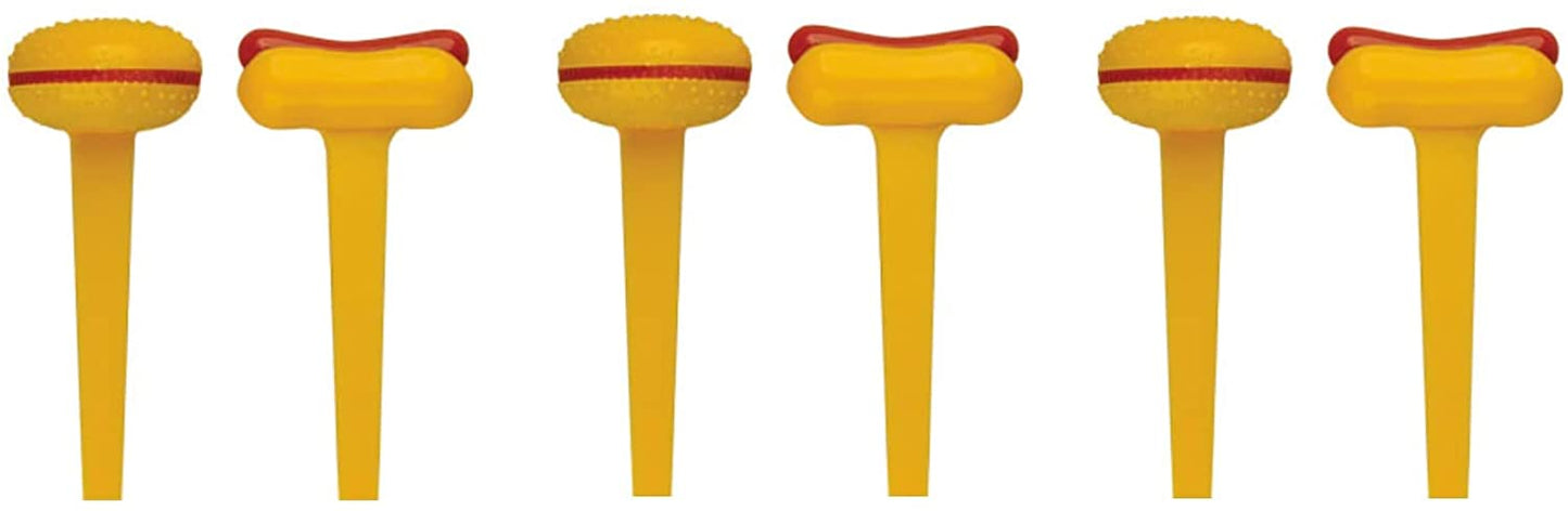 Barbecue Grill with Hamburger and Hotdog Picks Kit