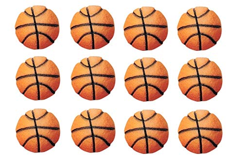 Basketball Sugar Shapes