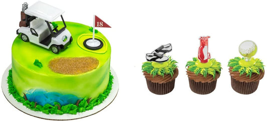 Golfing Fun Cake Topper Kit