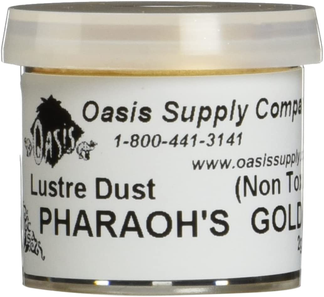 Pharaoh's Gold/Old Gold Luster Dust - 2 grams