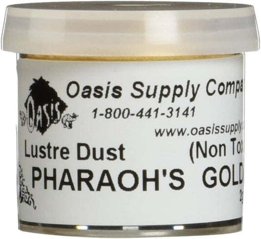 Pharaoh's Gold/Old Gold Luster Dust - 2 grams
