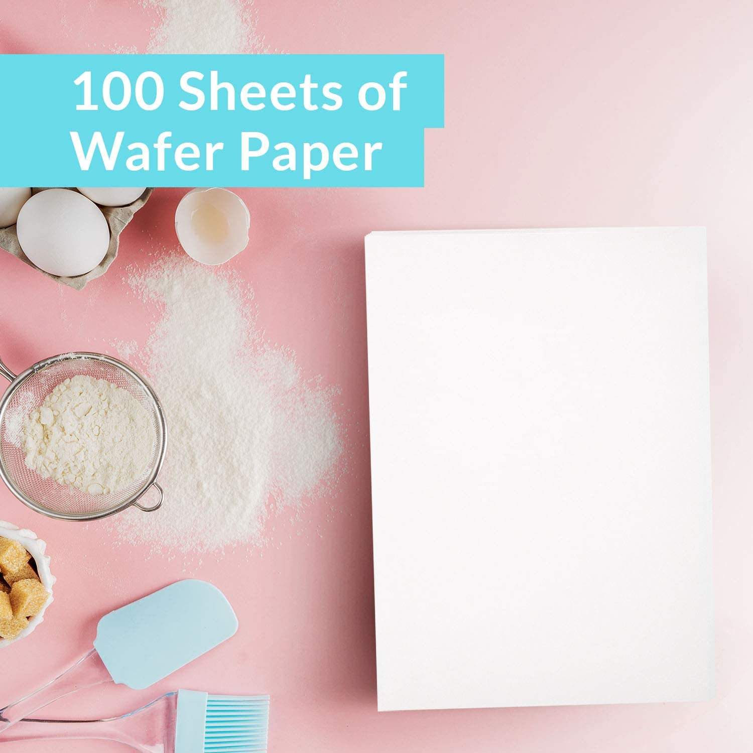 Wafer Paper - O PLUS Grade - 100 Sheets - Improved formula